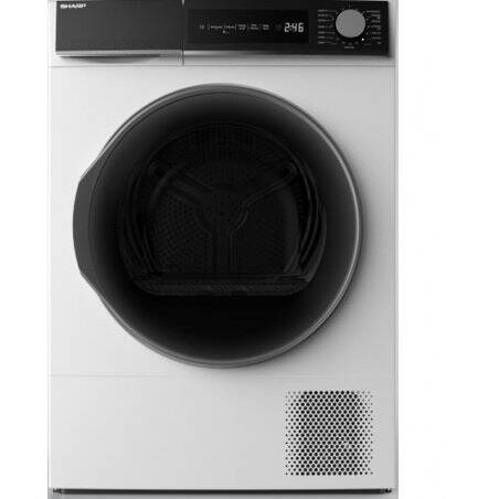 Sharp KD-NHH8S8GW3 tumble dryer Freestanding Front-load 8 kg A+++ White