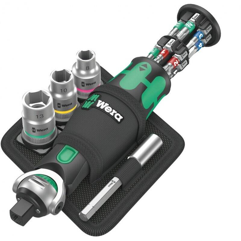 Wera 05004281001 ratchet wrench 18 pc(s) Black, Green