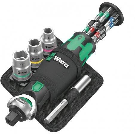 Wera 05004281001 ratchet wrench 18 pc(s) Black, Green