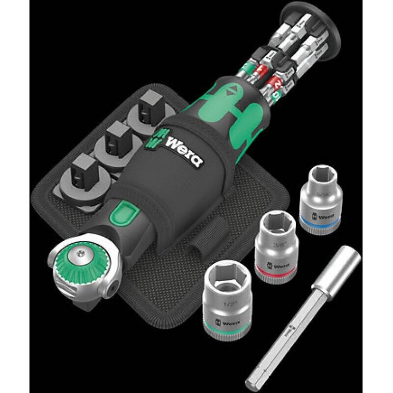 Wera 8009 Zyklop Pocket Set Imperial 2  05004283001