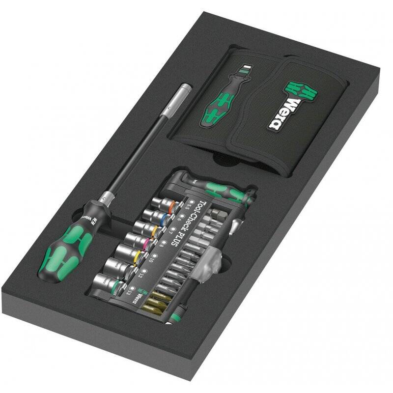 Wera 9750 Kraftform+Toolcheckplus Set1  05150150001
