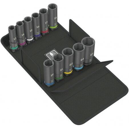 Wera 05004841001 impact socket Impact socket set Black