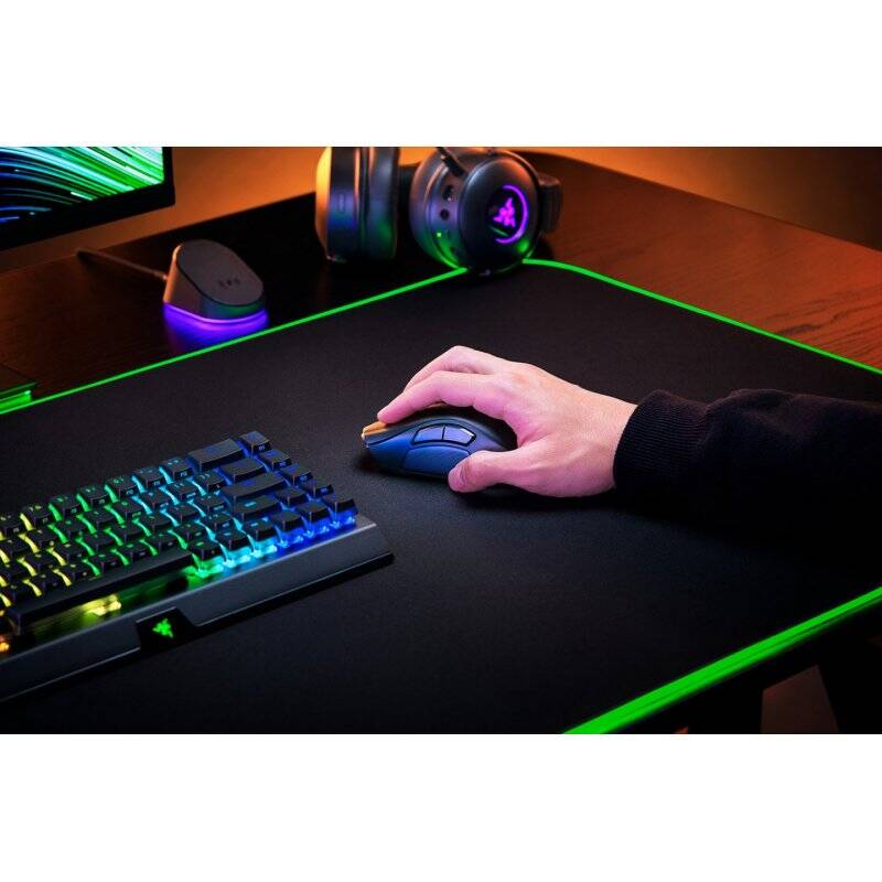 Razer Naga V2 Pro souris Droitier RF Wireless + Bluetooth + USB Type-C Optique 30000 DPI