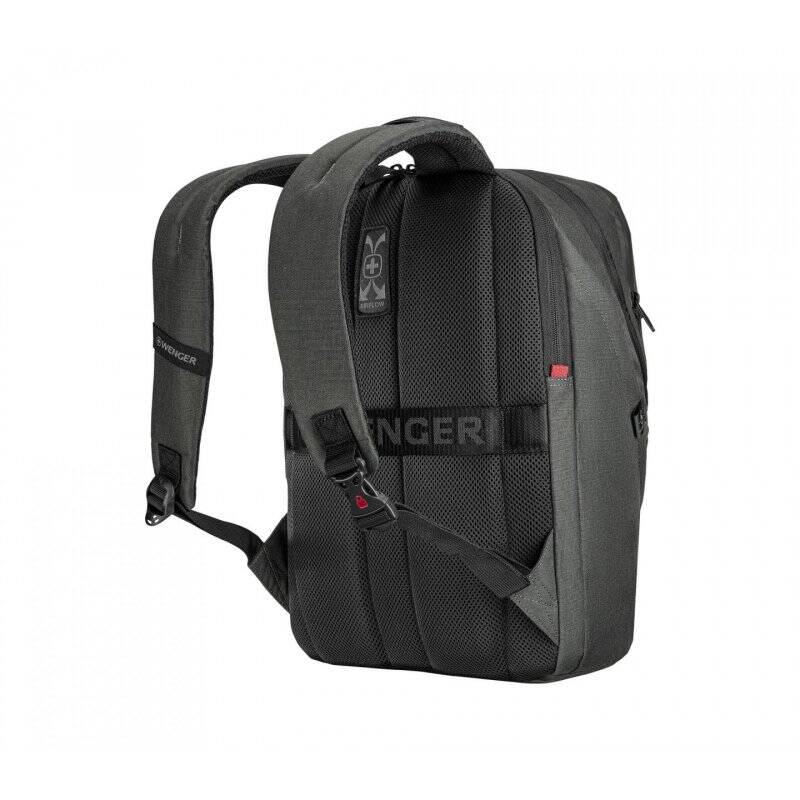 Wenger/SwissGear MX Eco Light sac à dos Sac à dos normal Gris Plastique recyclé