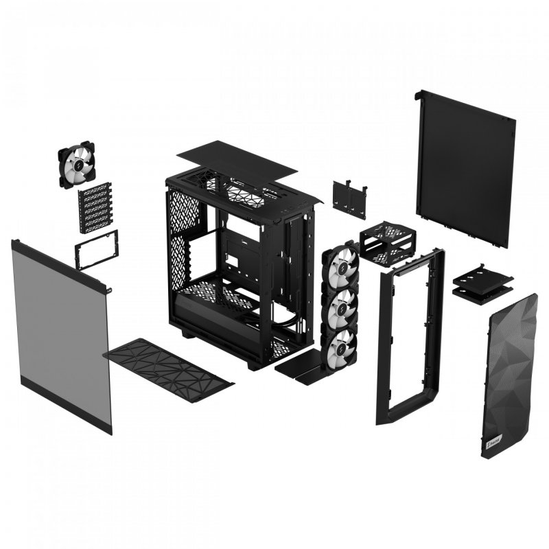 Fractal Design Meshify 2 Compact Lite Noir