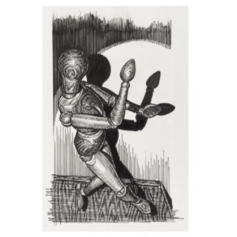 Faber Castell - 6 pitt Artist Pen, brush - Black (167154)