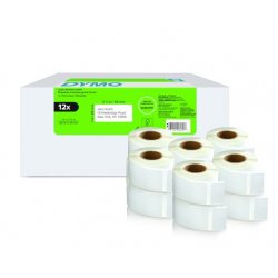 DYMO ADDRESS LABEL 25 X 54MM 500 LABEL ROLL 12 PACK