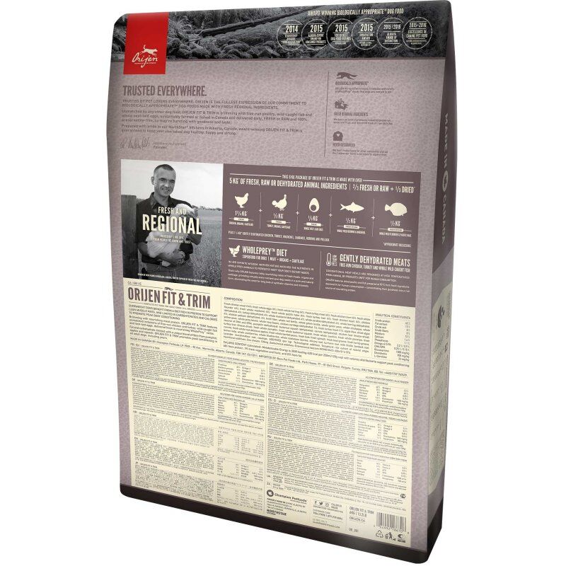 Orijen Fit&Trim 11.4 kg Adult Chicken, Fish, Turkey