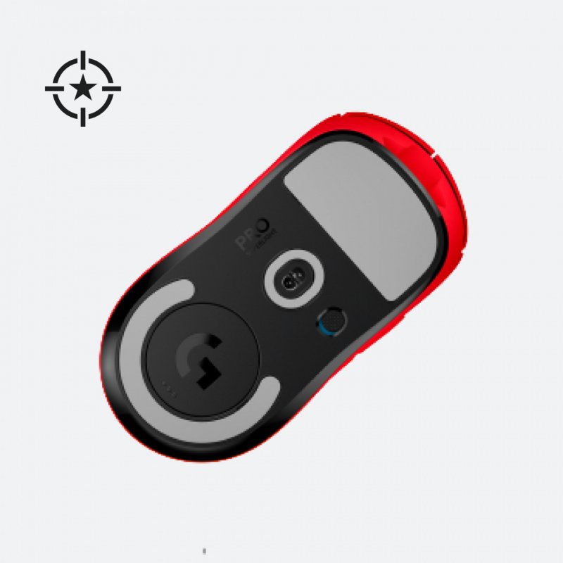 PRO X SUPRL Wless Gam Mouse-RED-EWR2-934