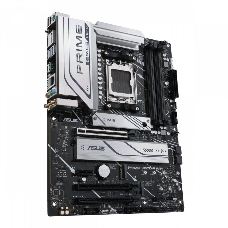 ASUS Prime X670-P WiFi, AMD X670-Mainboard - Sockel AM5