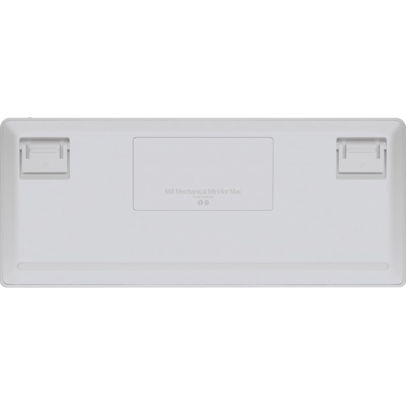 Logitech MX Mini Mechanical for Mac clavier Bluetooth AZERTY Français Gris, Blanc