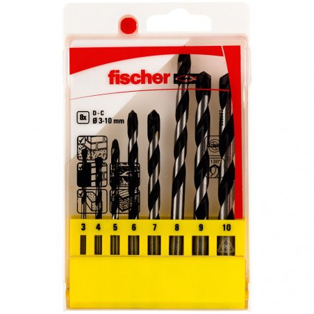 Fisc Betonbohrer D-C Set 3-10mm P (8)  536607
