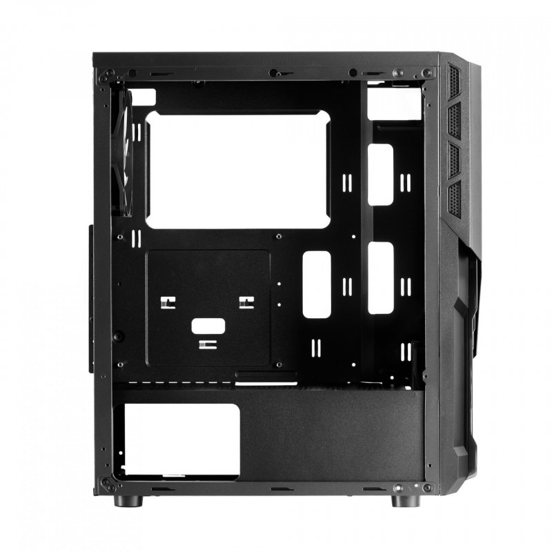 Mars Gaming MC-X2 Black PC Gaming ATX Case FRGB Steel Front 2 Fans 12cm FRGB Full Side Window