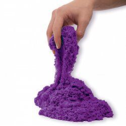 Kinetic Sand , The Original Moldable Sensory Play Sand Toys For Kids, Purple, 2 lb. Resealable Bag, Ages 3+