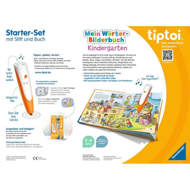 RAV tiptoi® Starter-Set: Stift und Wörte  00113