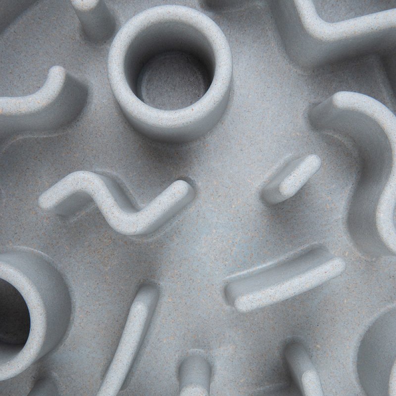 District70 -  BAMBOO Slow Feeder, Ice Blue L - (871720261600)