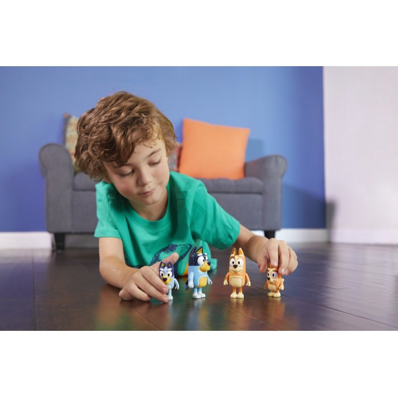 Bluey Figure - 4 pack - Family