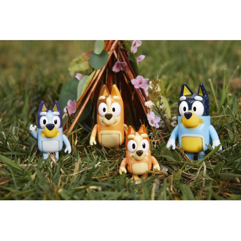 Bluey Figure - 4 pack - Family