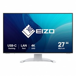 EIZO FlexScan EV2740X écran plat de PC 68,6 cm (27") 3840 x 2160 pixels 4K Ultra HD LCD Blanc