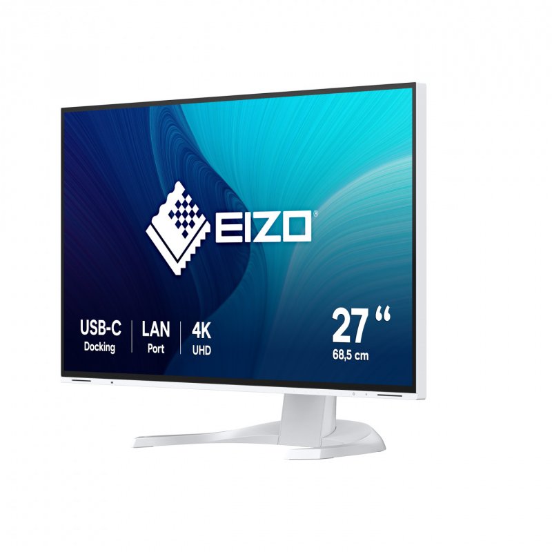 EIZO FlexScan EV2740X écran plat de PC 68,6 cm (27") 3840 x 2160 pixels 4K Ultra HD LCD Blanc