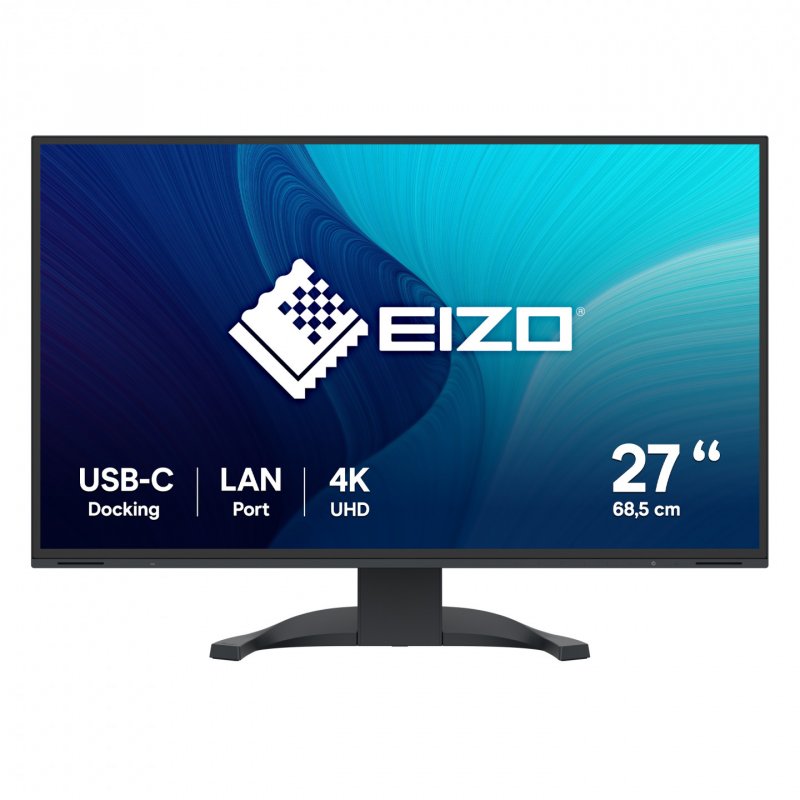 EV2740X-BK (69 cm(27 Zoll), schwarz, UltraHD/4K, LAN, USB-C)