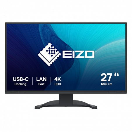 EIZO FlexScan EV2740X computer monitor 68.6 cm (27") 3840 x 2160 pixels 4K Ultra HD LCD Black