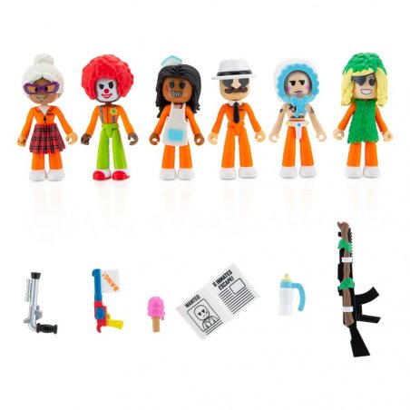 Dev Series pack 6 figurines Jailbreak: Hiding in Plain Sight