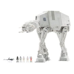 Star Wars Micro Galaxy Squadron feature véhicule avec figurines Assault Class AT-AT 24 cm