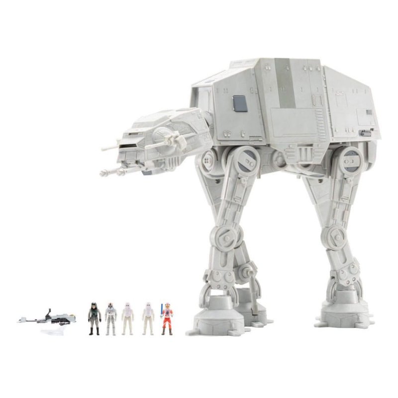 Star Wars Micro Galaxy Squadron feature véhicule avec figurines Assault Class AT-AT 24 cm