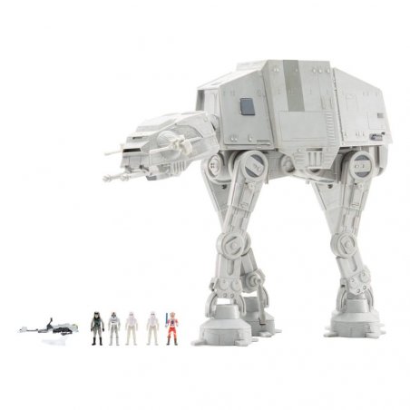 Star Wars Micro Galaxy Squadron feature véhicule avec figurines Assault Class AT-AT 24 cm