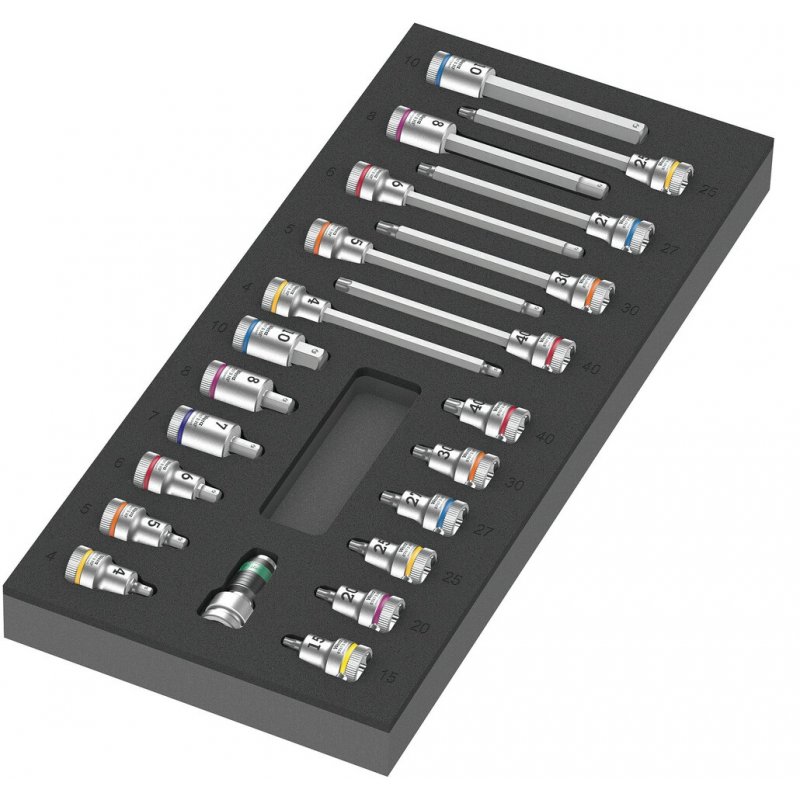 Wera Einlage Zyklop B 3/8" Bitnuss Set 1  05150113001