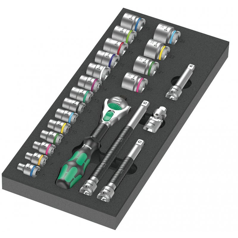 Wera Einlage 8000 B Zyklop 3/8" Set 1  05150111001