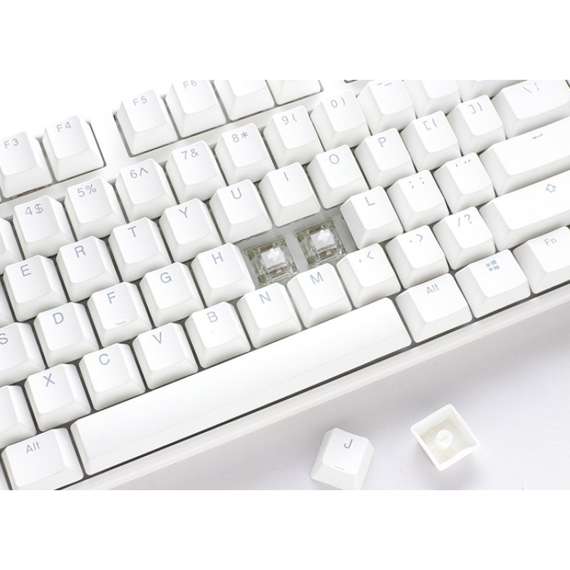 Ducky One 3 Classic Pure White clavier USB Allemand Blanc