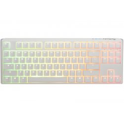 Ducky One 3 Classic Pure White TKL Gaming Tastatur, RGB LED - MX-Red