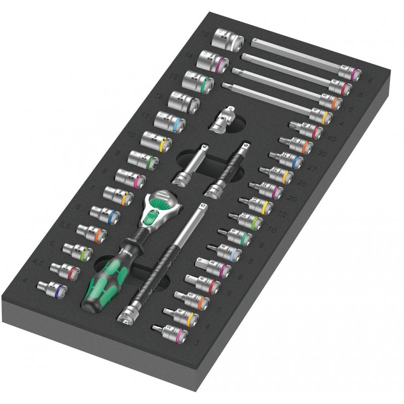 Wera Einlage 8000 A Zyklop-Set 1  05150110001