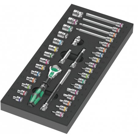 Wera 05150110001 ratchet wrench 37 pc(s) Black, Green