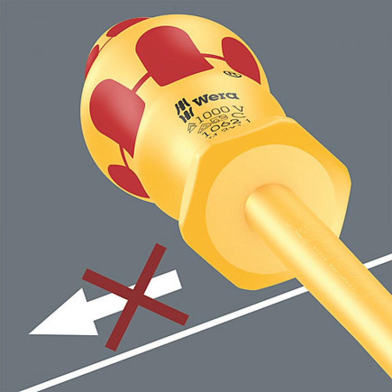 Wera 1060 i/1065 i/6 VDE Single Straight screwdriver