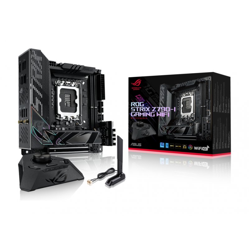 ASUS ROG Z790-I Gaming WiFi, Intel Z790 - Mainboard - Sockel 1700, DDR5