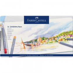 Faber-Castell - Goldfaber akvarel tin, 36 pc (114636)
