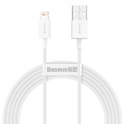 Baseus CALYS-C02 mobile phone cable White 2 m USB A Lightning