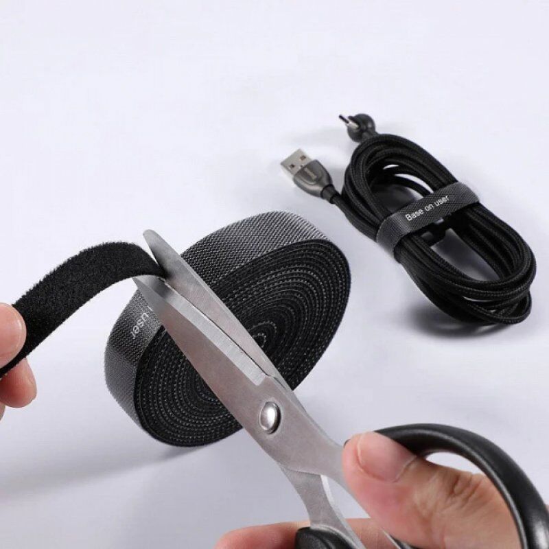 Baseus ACMGT-F01 sangle Universel Flanelle, Polypropylène (PP) Noir