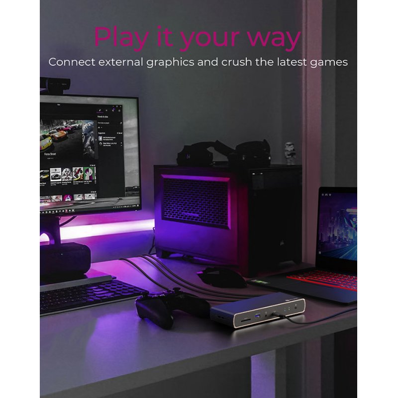 RaidSonic ICY BOX Docking Station IB-DK8801-TB4