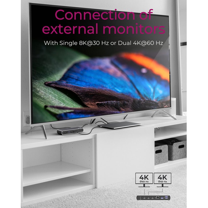 RaidSonic ICY BOX Docking Station IB-DK8801-TB4