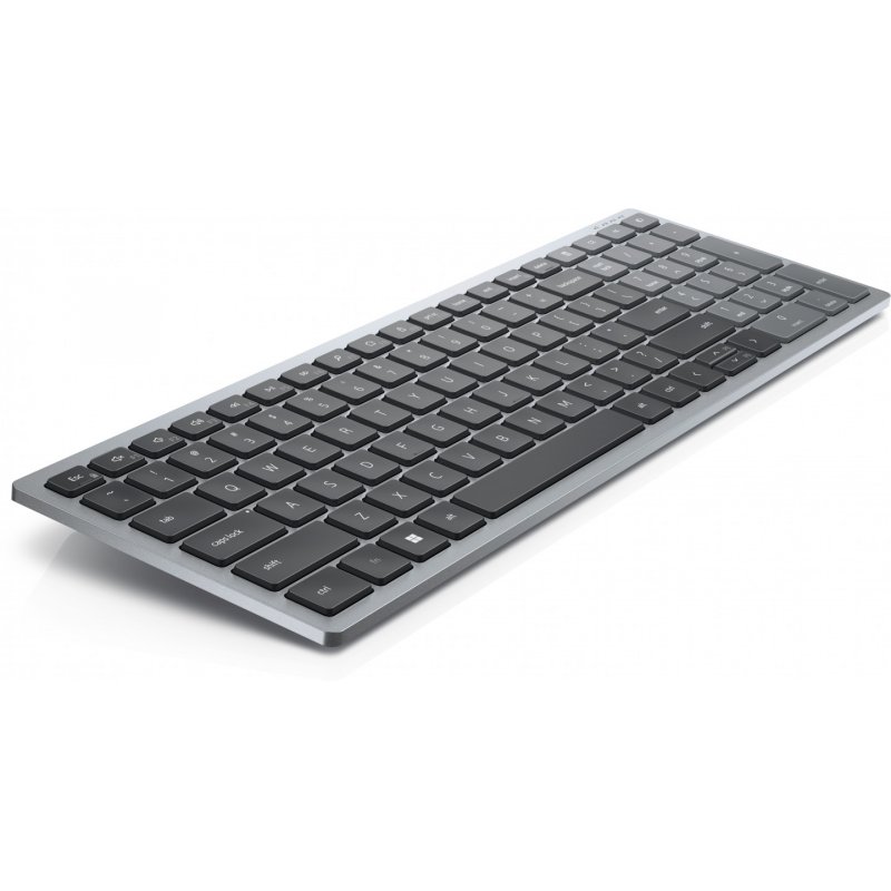 DELL KB740 keyboard RF Wireless + Bluetooth QWERTY US International Grey, Black