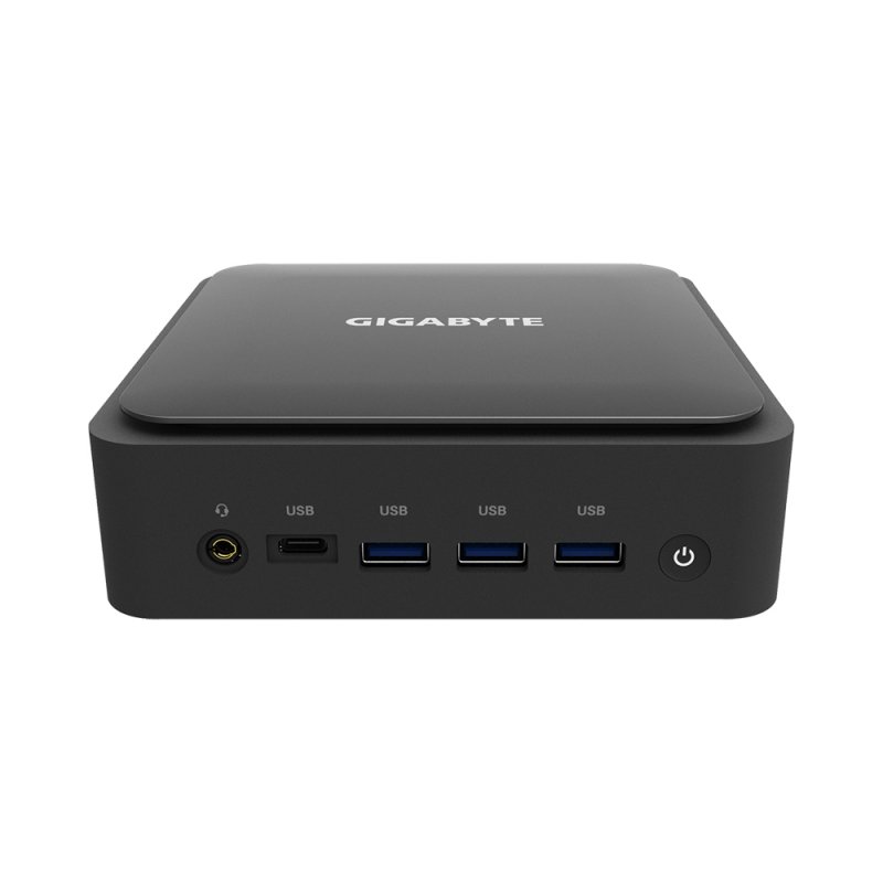 Gigabyte GB-BEI3H-1220 barebone PC/ poste de travail Noir Haut-parleurs intégrés i3-1220P 1,8 GHz