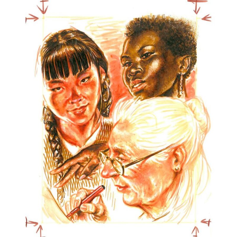 Faber-Castell - Pitt Artist Pen Brush India ink Portrait 6pc (167167)