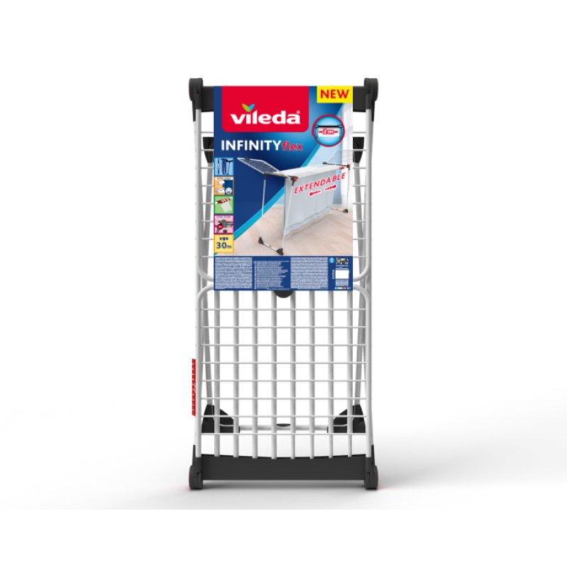 Vileda Infinity Flex Floor-standing rack White