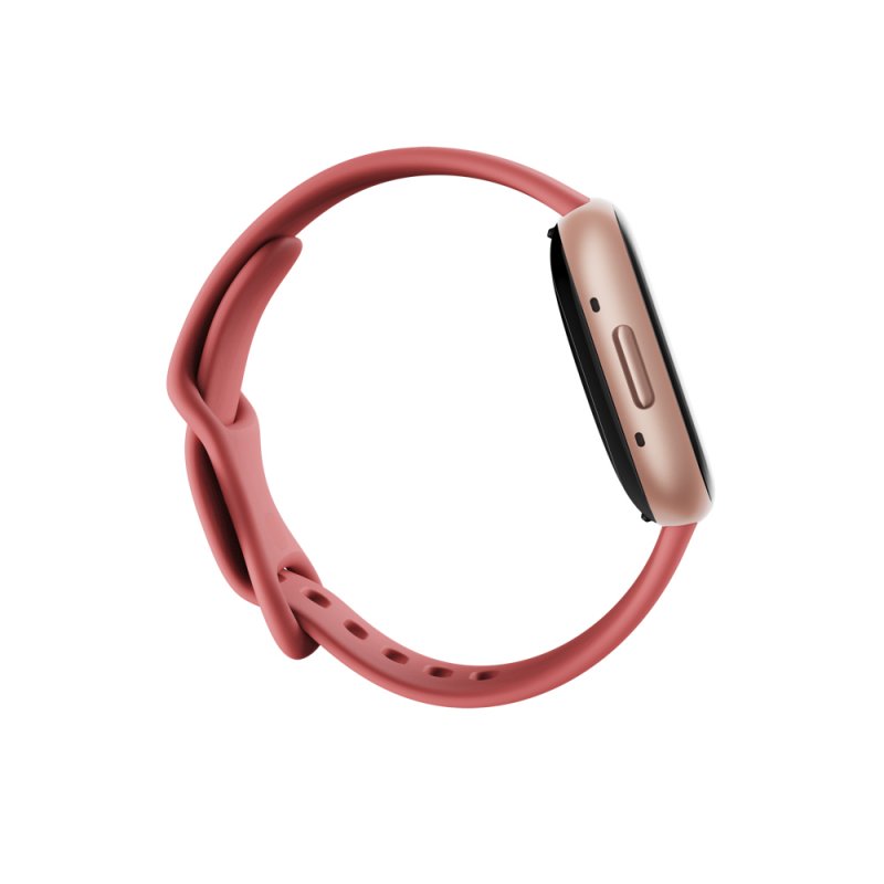 Fitbit - Versa 4 - Smart Watch - Pink Sand/Copper Rose