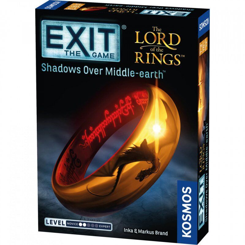 Thames & Kosmos EXIT: The Lord of the Rings - Shadows Over Middle-earth Jeu de société Détective