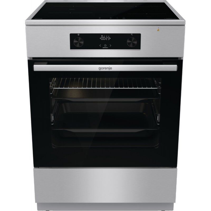 Gorenje GEIT6C60XPG cooker Freestanding cooker Zone induction hob A